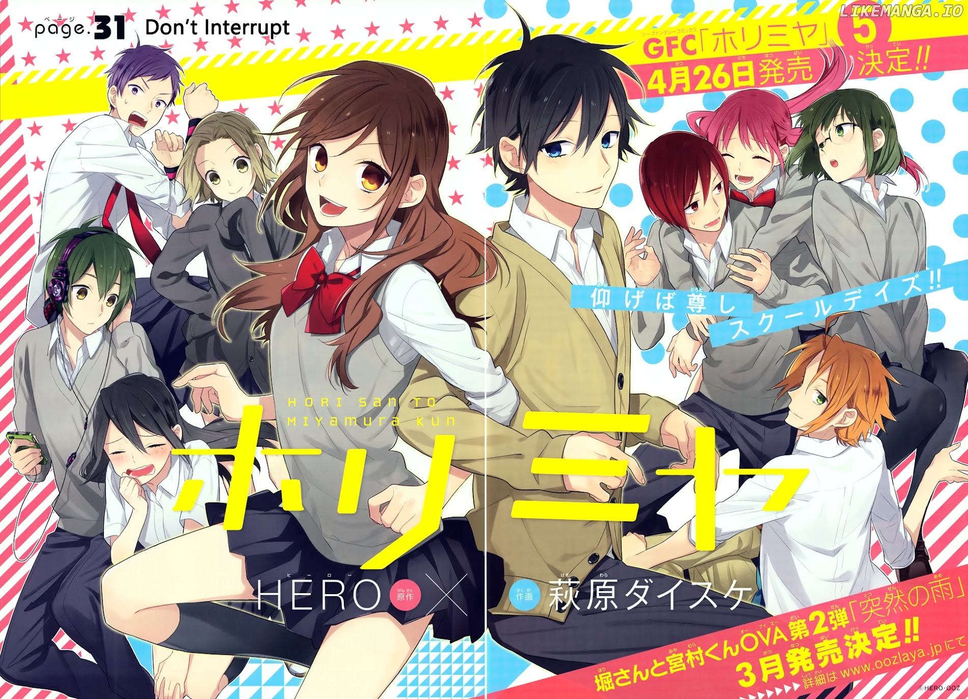 Horimiya, Chapter 31 image 02